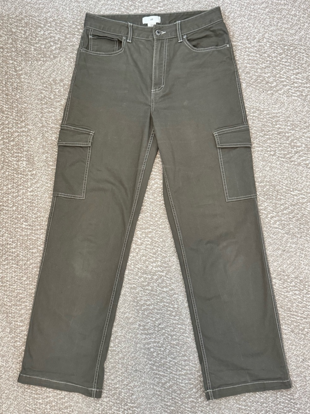 H&M Women’s  Olive Green Cargo Pants